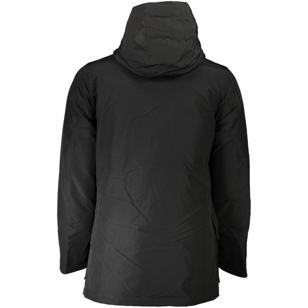 WOOLRICH BLACK MEN'S PARKA JACKET