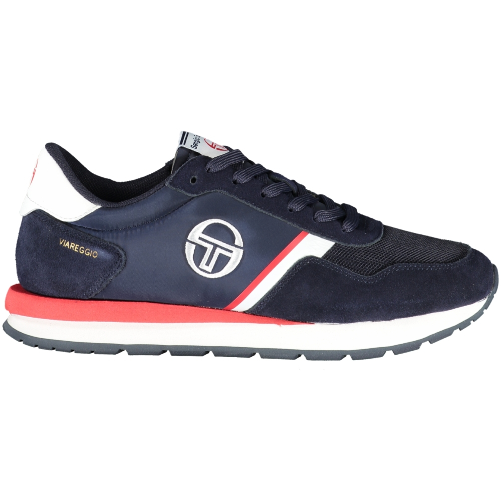 SERGIO TACCHINI NAVY BLUE MEN'S SNEAKERS