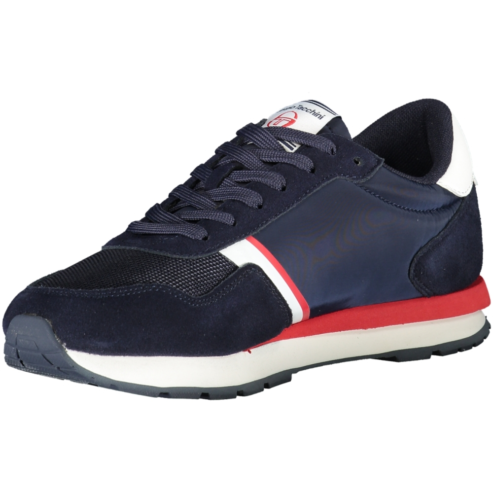 SERGIO TACCHINI NAVY BLUE MEN'S SNEAKERS