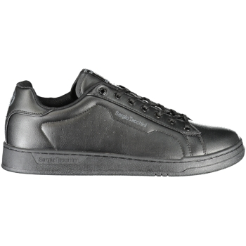 SERGIO TACCHINI BLACK MEN'S SNEAKERS