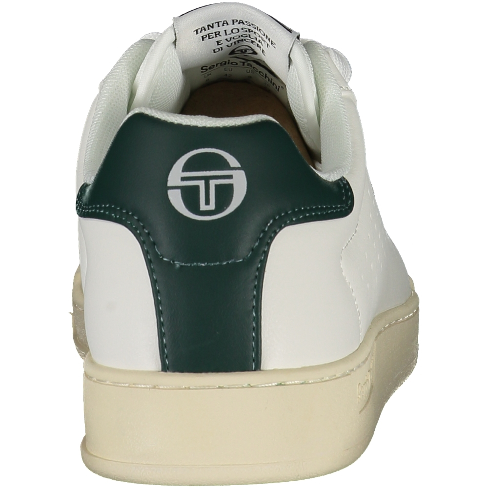 SERGIO TACCHINI WHITE MEN'S SNEAKERS