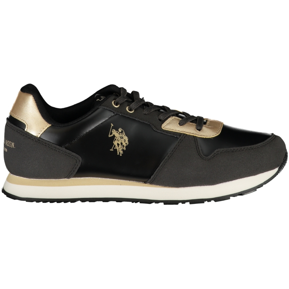 US POLO ASSN. BLACK WOMEN'S SNEAKERS