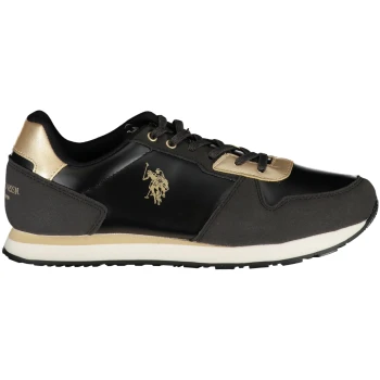US POLO ASSN. BLACK WOMEN'S SNEAKERS US POLO ASSN. BLACK WOMEN'S SNEAKERS