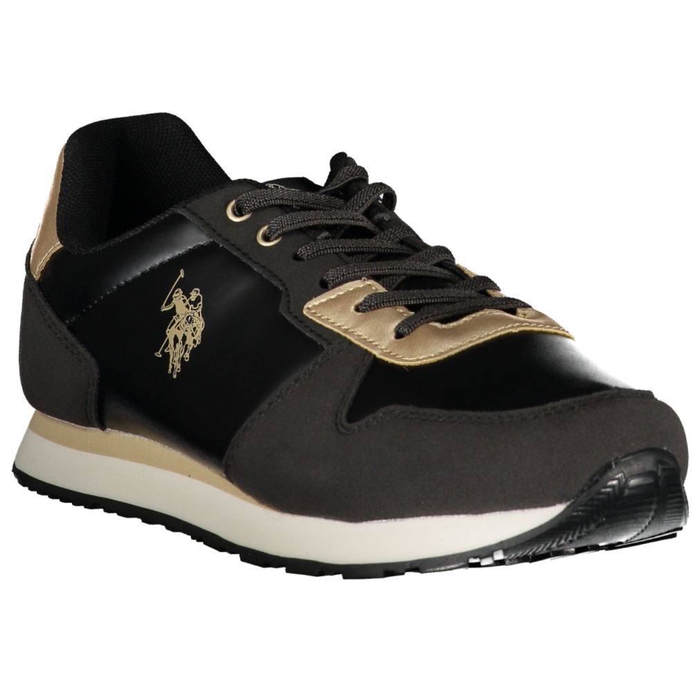 US POLO ASSN. BLACK WOMEN'S SNEAKERS