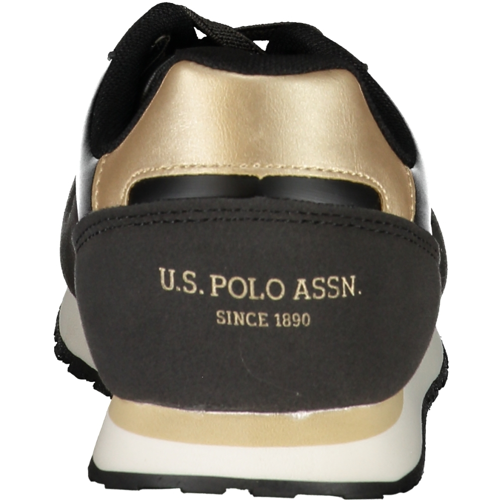 US POLO ASSN. BLACK WOMEN'S SNEAKERS