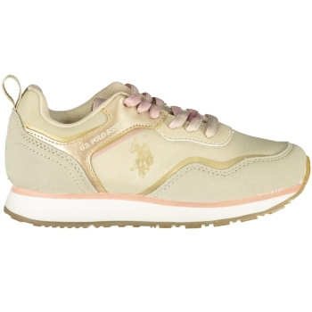 US POLO ASSN. BEIGE CHILDREN'S SNEAKERS US POLO ASSN. BEIGE CHILDREN'S SNEAKERS