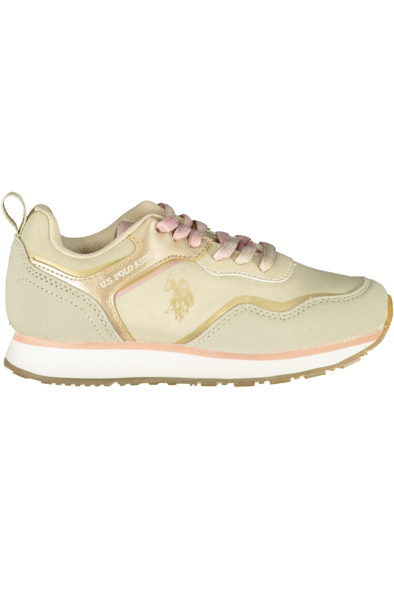 US POLO ASSN. BEIGE CHILDREN'S SNEAKERS US POLO ASSN. BEIGE CHILDREN'S SNEAKERS