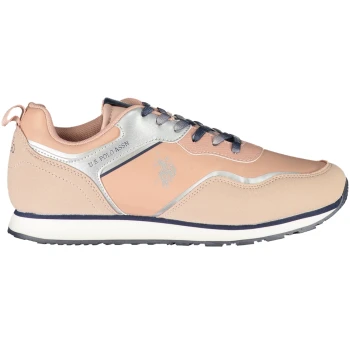 US POLO ASSN. PINK WOMEN'S SNEAKERS US POLO ASSN. PINK WOMEN'S SNEAKERS