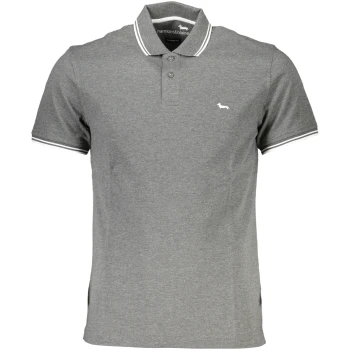 HARMONT & BLAINE MEN'S GRAY POLO SHIRT