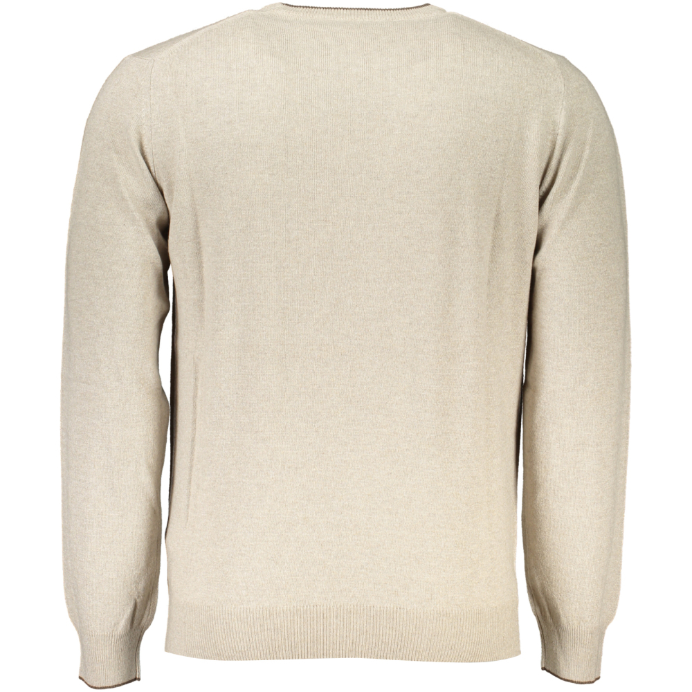 HARMONT & BLAINE BEIGE MEN'S SWEATER