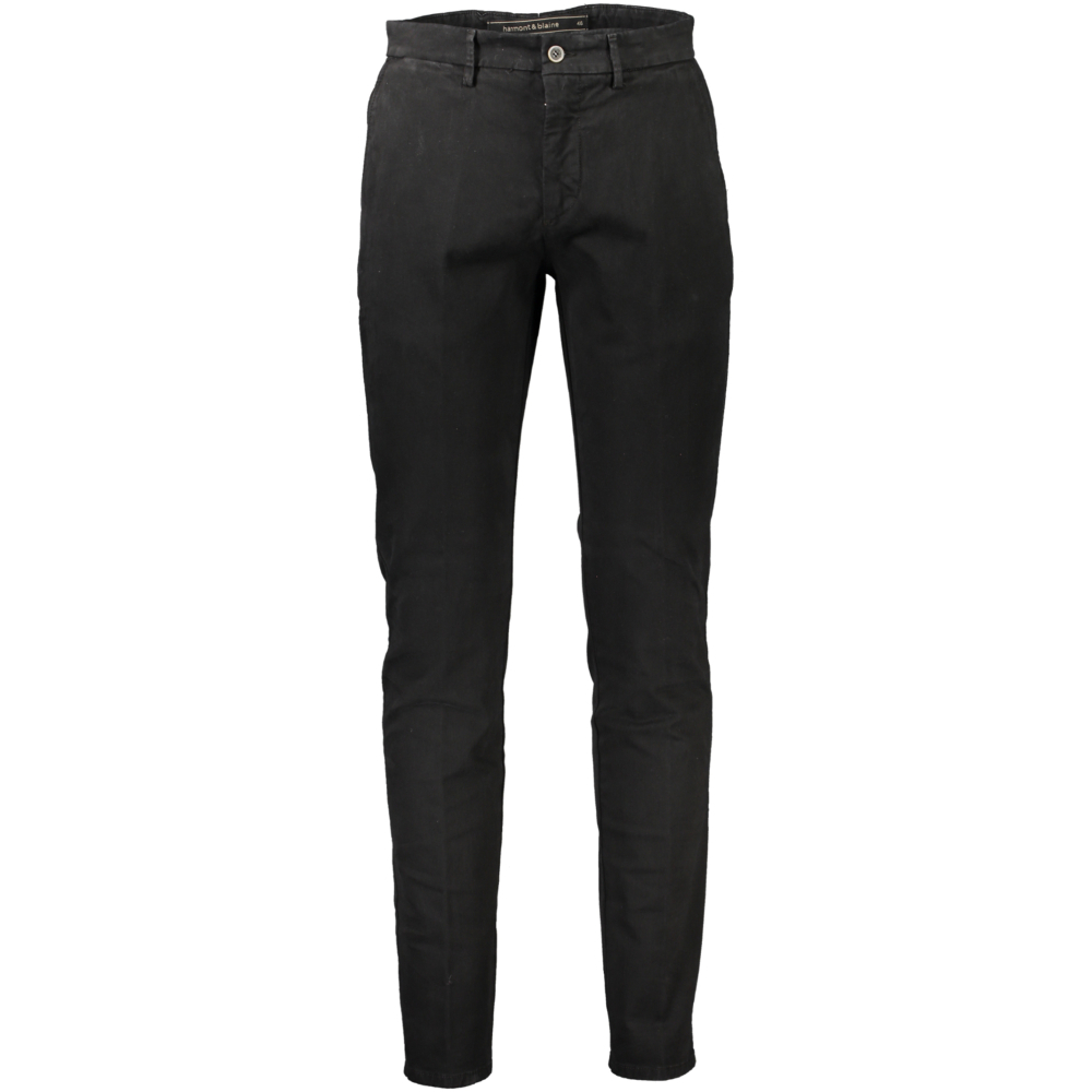 HARMONT & BLAINE MEN'S BLACK TROUSERS