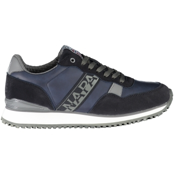 NAPAPIJRI SHOES NAVY BLUE MEN'S SNEAKERS