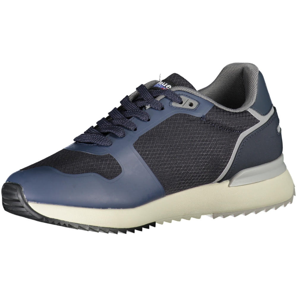 BLAUER NAVY BLUE MEN'S SNEAKERS
