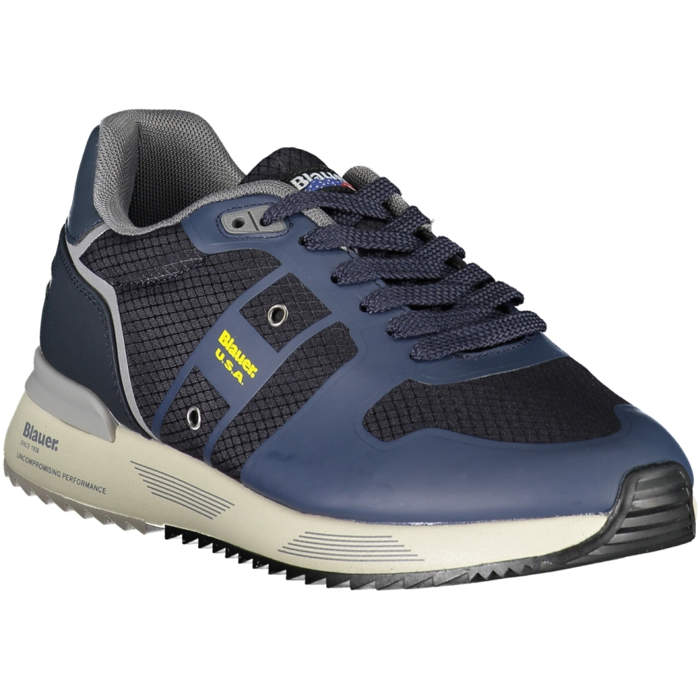 BLAUER NAVY BLUE MEN'S SNEAKERS