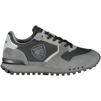 BLAUER NAVY BLUE MEN'S SNEAKERS