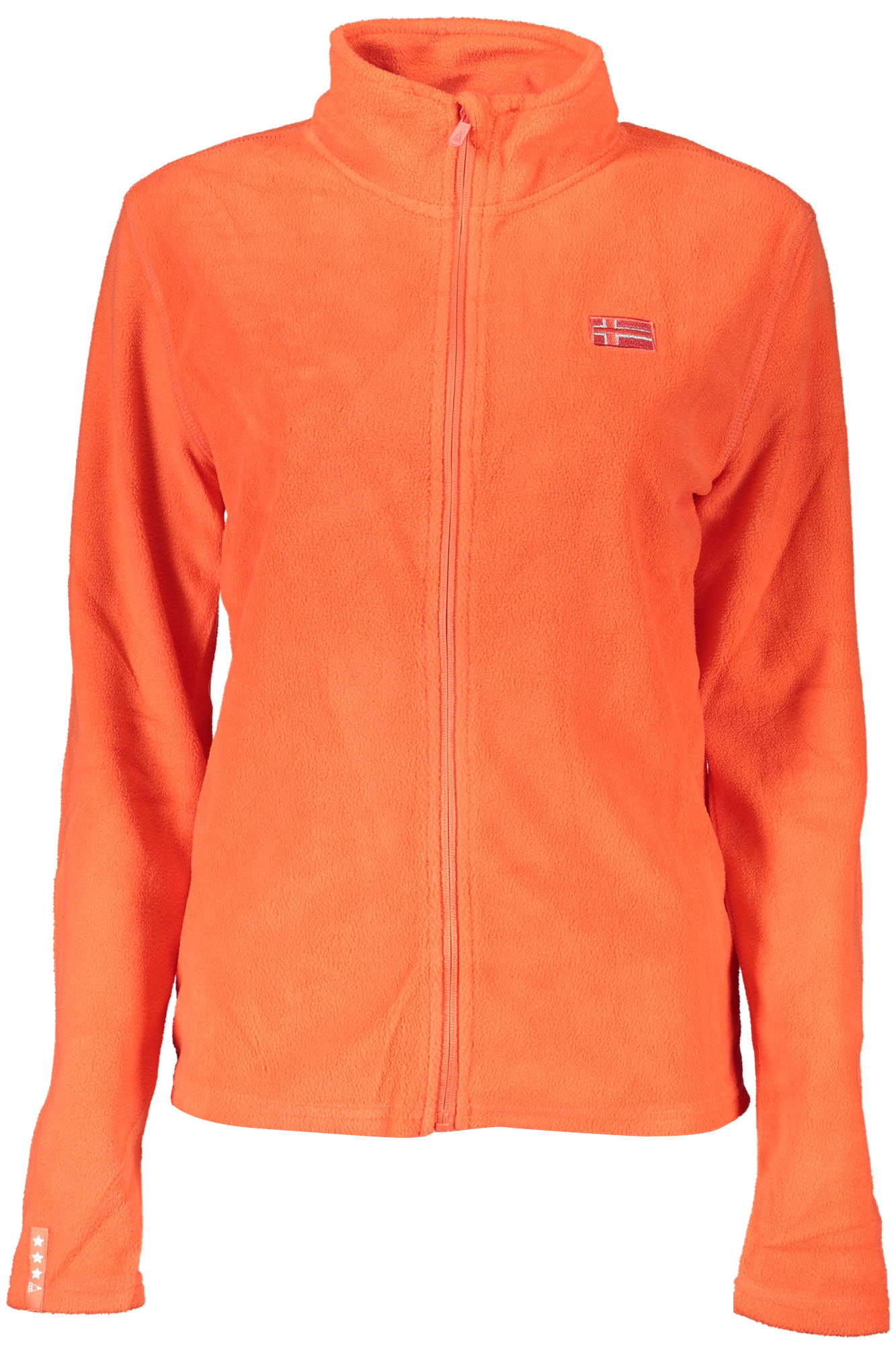 NORWAY 1963 WOMEN'S CORAL ZIPPED SWEATSHIRT NORWAY 1963 WOMEN'S CORAL ZIPPED SWEATSHIRT