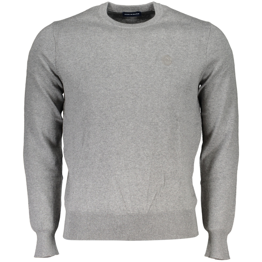 NORTH SAILS GRAY MEN'S SWEATER