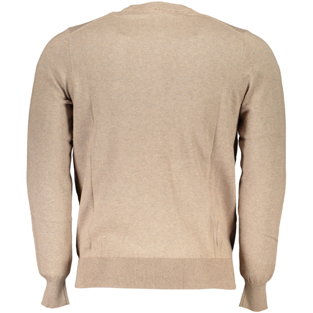 NORTH SAILS BEIGE MEN'S CREW NECK SWEATER