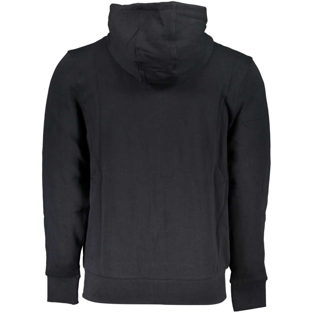 NORTH SAILS MEN'S BLACK ZIPPED HOODY