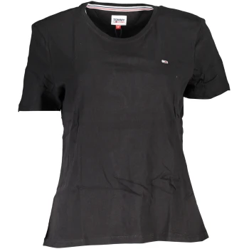 TOMMY HILFIGER WOMEN'S T-SHIRT BLACK TOMMY HILFIGER WOMEN'S T-SHIRT BLACK