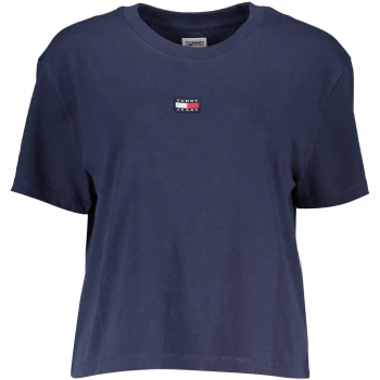 TOMMY HILFIGER WOMEN'S BLUE SHORT SLEEVE T-SHIRT