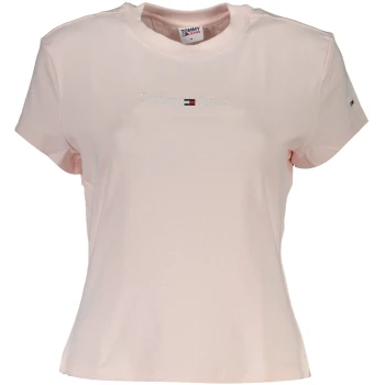 TOMMY HILFIGER PINK WOMEN'S T-SHIRT