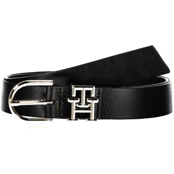 TOMMY HILFIGER WOMEN'S NAVY BLUE LEATHER BELT