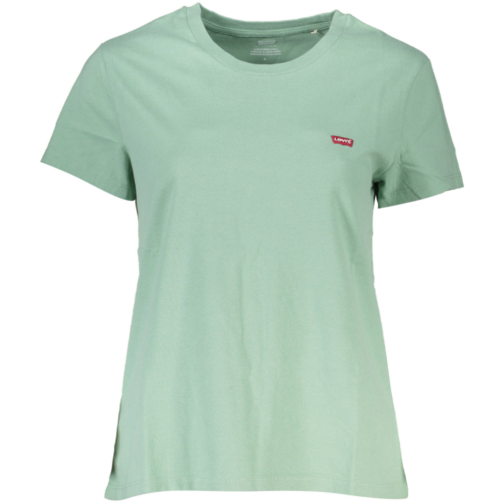 LEVI'S GREEN WOMEN'S T-SHIRT