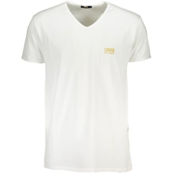 CAVALLI CLASS MEN'S WHITE T-SHIRT