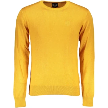 GIAN MARCO VENTURI MEN'S YELLOW SWEATER