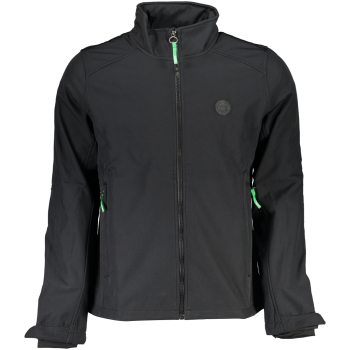 GIAN MARCO VENTURI MEN'S BLACK SPORTS JACKET