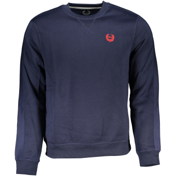 GIAN MARCO VENTURI MEN'S NAVY BLUE SWEATSHIRT