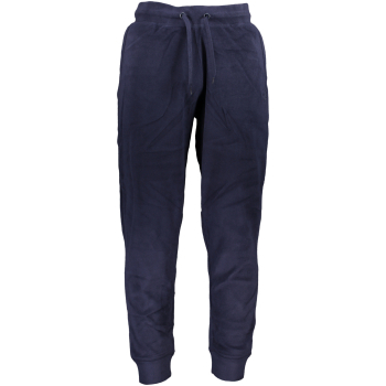 GIAN MARCO VENTURI MEN'S NAVY BLUE JOGGERS