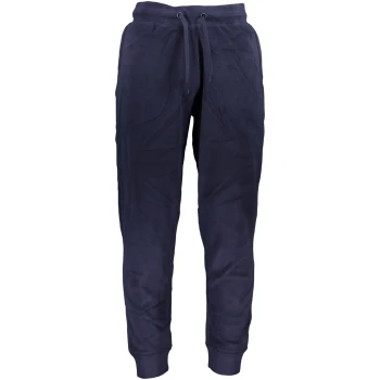 GIAN MARCO VENTURI MEN'S NAVY BLUE JOGGERS