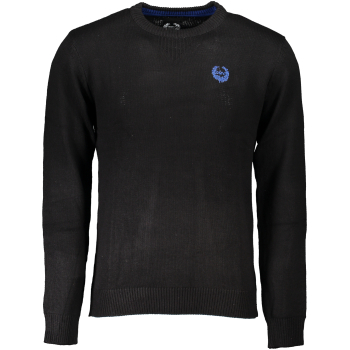 GIAN MARCO VENTURI MEN'S BLACK SWEATER