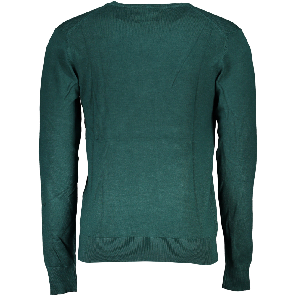 GIAN MARCO VENTURI MEN'S GREEN SWEATER