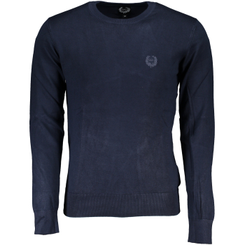 GIAN MARCO VENTURI MEN'S NAVY BLUE SWEATER