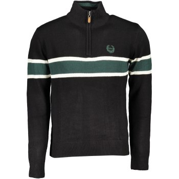 GIAN MARCO VENTURI MEN'S GREEN CARDIGAN