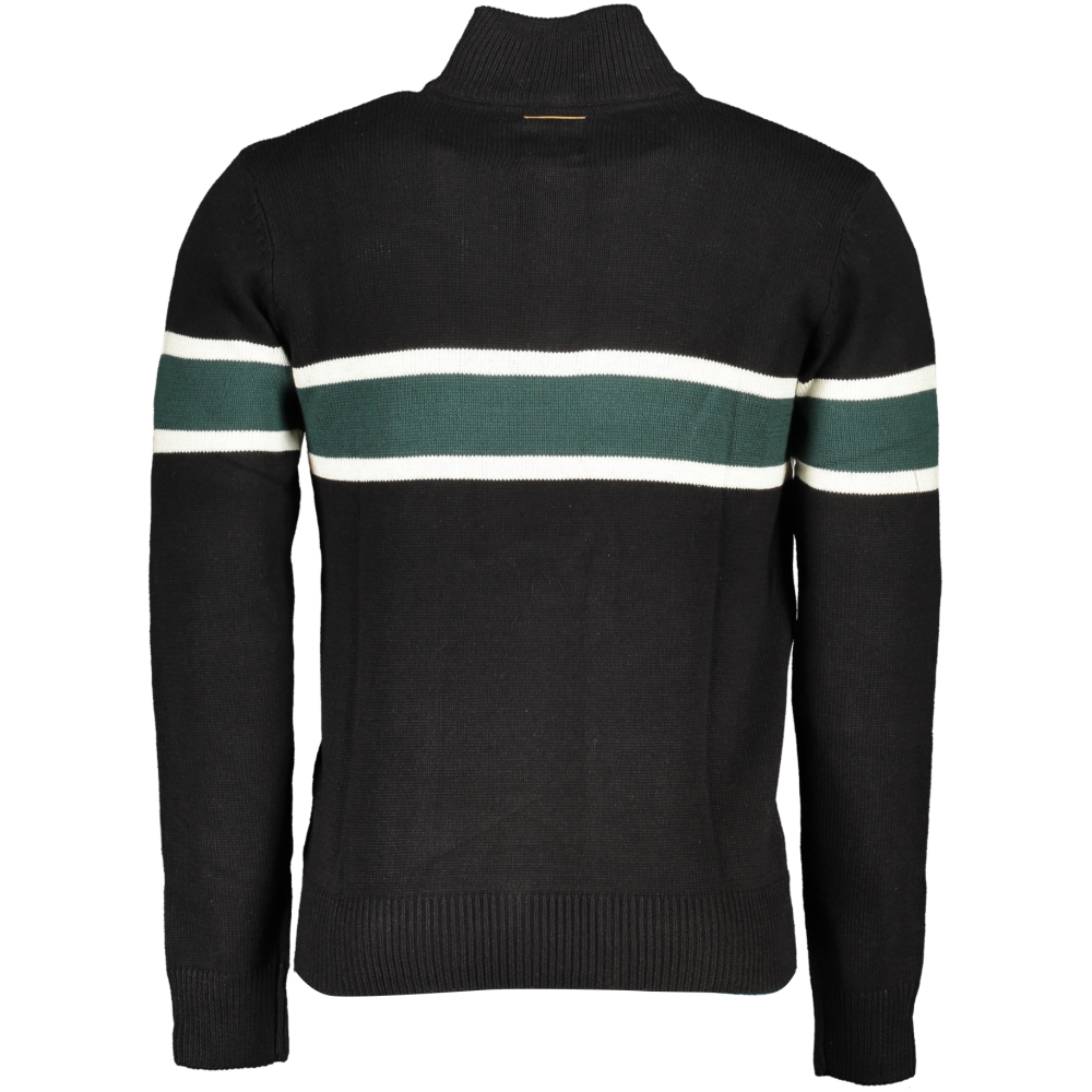 GIAN MARCO VENTURI MEN'S BLACK SWEATER