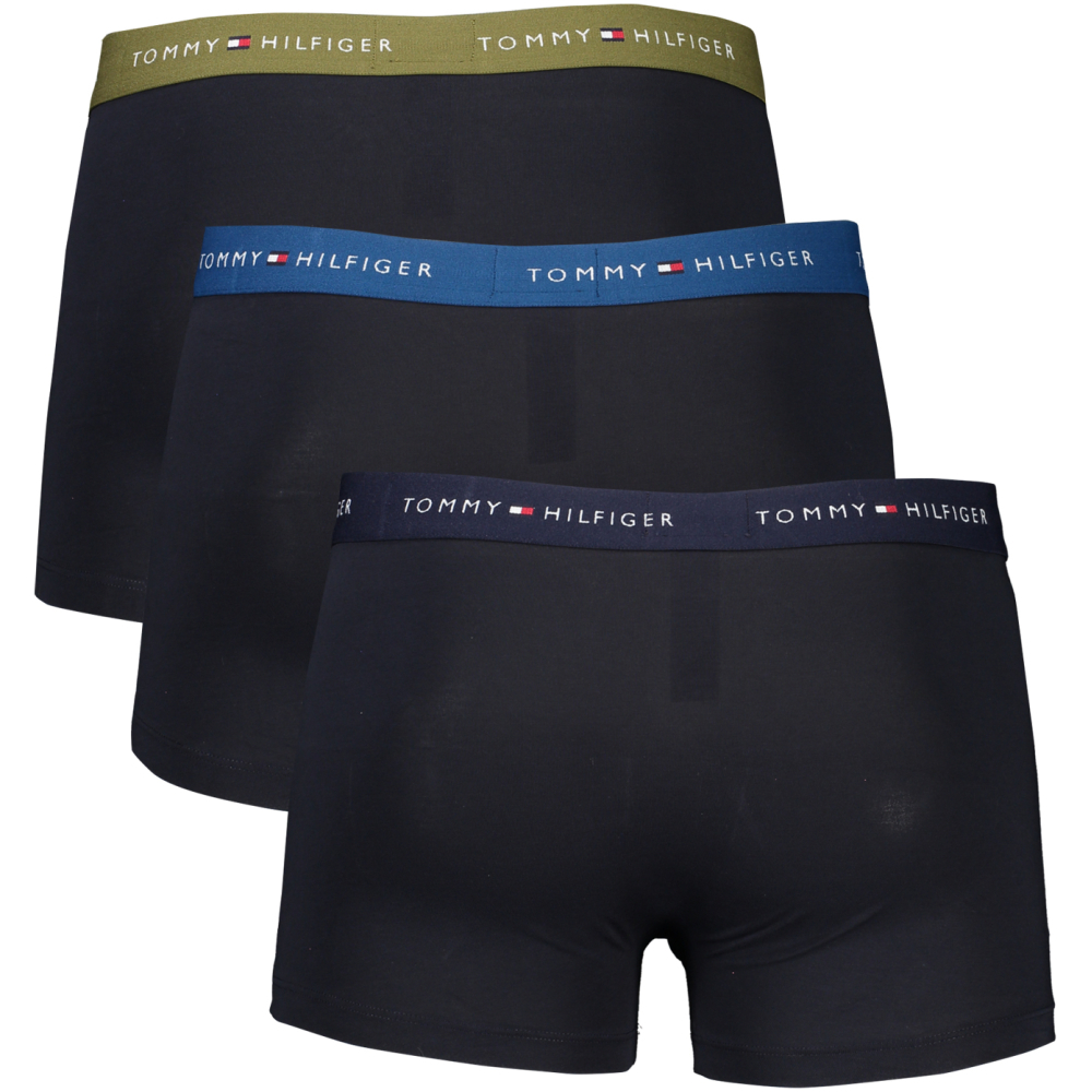 TOMMY HILFIGER MEN'S NAVY BLUE BOXERS 3-PACK