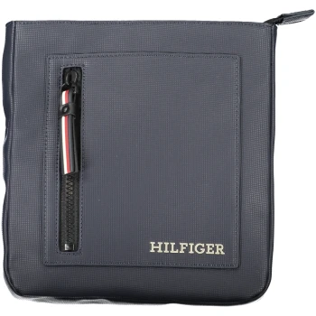 TOMMY HILFIGER BLACK AND WHITE SHOULDER BAG TOMMY HILFIGER BLACK AND WHITE SHOULDER BAG