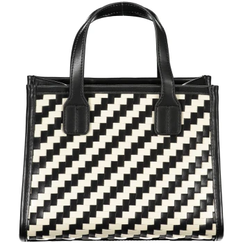 TOMMY HILFIGER BLACK AND WHITE WOMEN'S HANDBAG