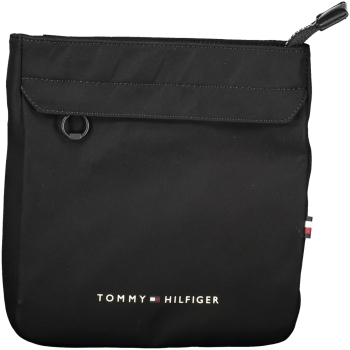 TOMMY HILFIGER MEN'S BLACK SHOULDER BAG