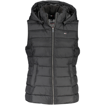 TOMMY HILFIGER WOMEN'S SLEEVELESS BLACK JACKET