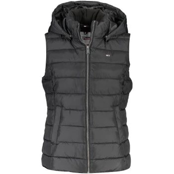 TOMMY HILFIGER WOMEN'S SLEEVELESS BLACK JACKET