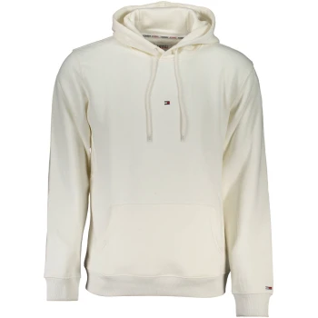 TOMMY HILFIGER MEN'S WHITE HOODIE