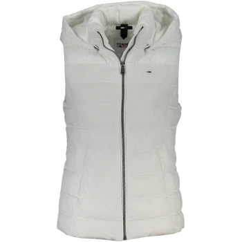 TOMMY HILFIGER WOMEN'S WHITES LEEVELESS JACKET