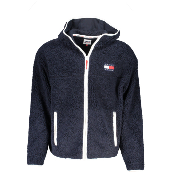 TOMMY HILFIGER MEN'S NAVY BLUE NYLON JACKET