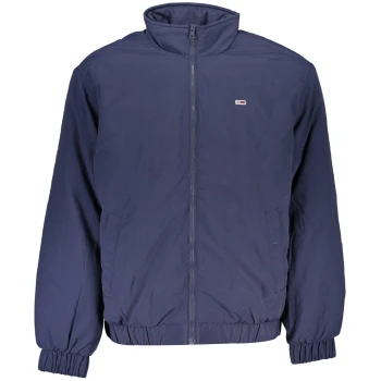 TOMMY HILFIGER MEN'S NAVY BLUE NYLON JACKET