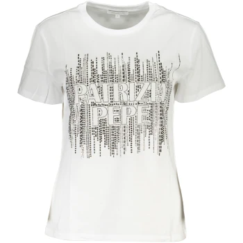 PATRIZIA PEPE WOMEN'S SHORT SLEEVE T-SHIRT WHITE